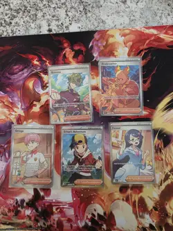 Full Art Trainer English LOT x5 Cards Pokemon TCG NM - Image 1