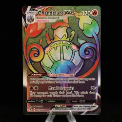 Pokemon TCG - Chandelure VMAX 265/264 Fusion Strike Secret Rare - NM/M - Image 2