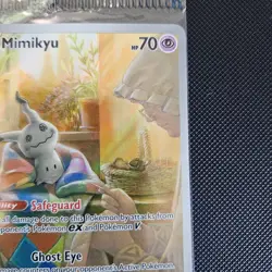 Mimikyu 075 Pokemon TCG S&V BS Promo Pokemon Center Exclusive Stamp SEALED - Image 4