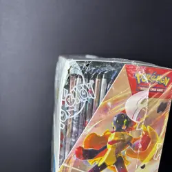 Paradox Rift Booster Box Pokemon TCG Acrylic Box Case New Sealed Small Hole - Image 3