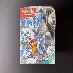 Paradox Rift Booster Box Pokemon TCG Acrylic Box Case New Sealed Small Hole - Image 5
