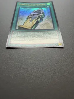 Yu-Gi-Oh! King’s Sarcophagus Ultra Rare 1st Edition CH02-EN037 NM - Image 2