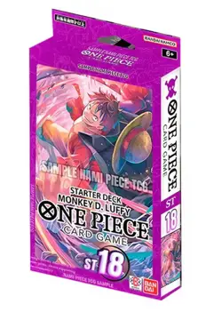 One Piece Monkey D. Luffy Purple ST-18 Starter Deck (EN) - Image 1