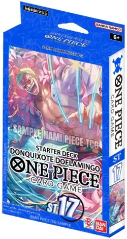 One Piece Donquixote Doflamingo Blue ST-17 Starter Deck (EN) - Image 1
