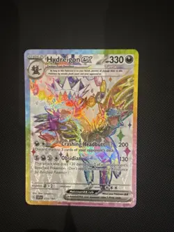 Pokemon TCG S&V Surging Sparks Hydreigon EX Ultra Rare Card 223/191 - Image 1