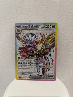 Pokemon TCG S&V Surging Sparks Hydreigon EX Ultra Rare Card 223/191 - Image 3