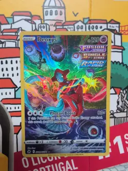 Deoxys GG12/GG70 Crown Zenith Galarian Gallery Ultra Rare Pokemon Card - Image 1