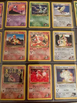 Pokemon TCG 2000 Gym Challenge 8 Leaders Expansion 30 Card Near-Mint Vintage Lot - Image 5