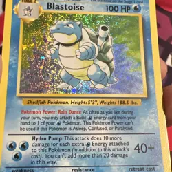 Blastoise 003/034 Trading Card Game Classic Holo - Image 3