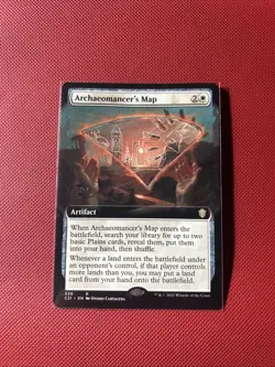 Archaeomancer's Map (Extended Art) Commander 2021 Regular - Image 1
