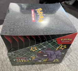 POKEMON TCG Paldean Fates Tech Sticker Collection SEALED Display Box - Image 2