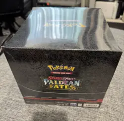 POKEMON TCG Paldean Fates Tech Sticker Collection SEALED Display Box - Image 4