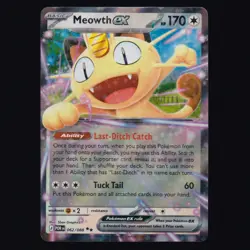 Meowth ex 062/088 Perfect Order Double Rare Pokemon TCG NM - Image 1