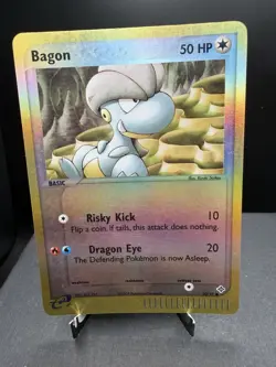 Pokemon TCG EX Dragon Bagon 50/97 Reverse Holo Common LP - Image 1