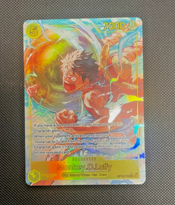 Monkey D. Luffy (Alt Art) OP15-119 SEC Adventure on KAMI's Island ENGLISH OP15 - Image 1