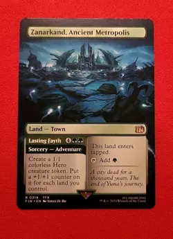 Zanarkand, Ancient Metropolis (Borderless) Final Fantasy Regular FF MTG 314 - Image 1