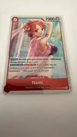 Nami (006) EB03-006 Extra Booster: One Piece Heroines Edition Foil - Image 1