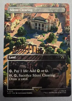 Silent Clearing - (Borderless) - Assassin's Creed - MTG LP - Image 1