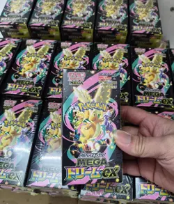 Mega Dream ex M2a Booster Box High Class Pokemon Card Japanese W/Shrink New)Auth - Image 1