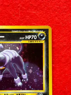Pokemon Card Houndoom & Dark Houndoom No229 Japanese vintage Holo Japanese Card - Image 3