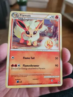 Flareon 26/90 Undaunted Regular - Pokemon Trading Card - Image 1
