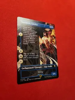 Summon: Valefor (Borderless) Commander: Final Fantasy Regular FF MTG 197 - Image 2