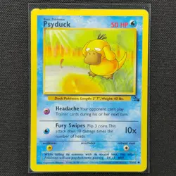 Psyduck - 53/62 - Common - Fossil Set - Pokemon Card - HP - Image 1