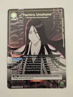 Bandai Bleach Union Arena Yachiru Unohana SRX Action Card 070 4000BP - Image 1