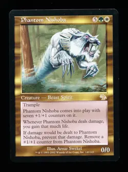 * * 1x Phantom Nishoba x1 * * Judgment MTG LP Lightly Played - Image 1