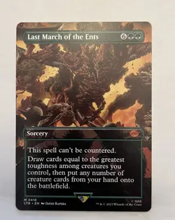MTG: Last March of the Ents (Borderless) Non Foil - Image 1