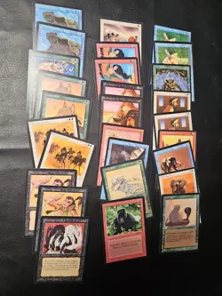 MTG Vintage Arabian Nights Lot x28 Vintage Magic The Gaithering VG + - Image 1