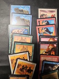 MTG Vintage Arabian Nights Lot x28 Vintage Magic The Gaithering VG + - Image 2