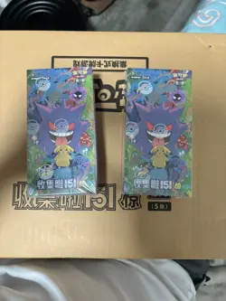Pokemon TCG S-Chinese Collection 151C 3.0 Surprise Slim Booster Box Free Ship~#~ - Image 5