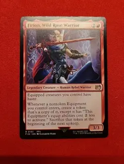 Firion, Wild Rose Warrior Final Fantasy Regular MTG 137 - Image 1
