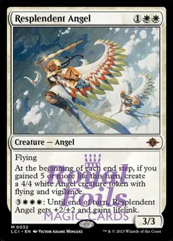 Resplendent Angel 1x FOIL Lost Caverns of Ixalan MTG LCI Mythic MINT white - Image 1