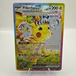 Pokemon TCG Pikachu EX 238/191 Sir Surging Sparks Near Mint English Edition - Image 1