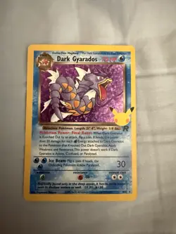 Pokemon TCG Dark Gyarados 8/82 Celebrations NM - Image 1