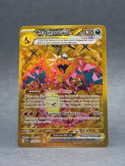 Pokemon - 228/197 Charizard ex SV03 Obsidian Flames Hyper Rare Full Art Holo TCG - Image 1
