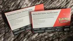 Pokemon TCG Black Bolt and White Flare Binder and Unova Poster Collections - Image 2