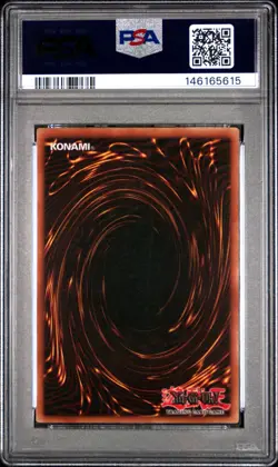 2002 Yu-Gi-Oh! Legend Of Blue Eyes White Dragon LOB-005 Dark Magician PSA 8 - Image 2