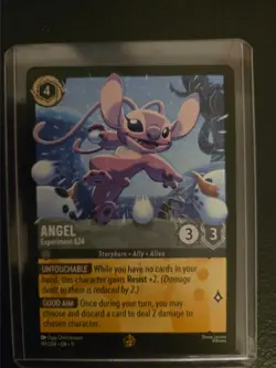 Lorcana Winterspell: Angel Experiment 624 Legendary Regular NM - Image 1