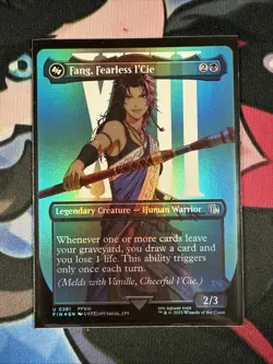 MTG: Fang, Fearless l'Cie (Borderless) Final Fantasy Foil - Image 1