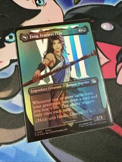 MTG: Fang, Fearless l'Cie (Borderless) Final Fantasy Foil - Image 2
