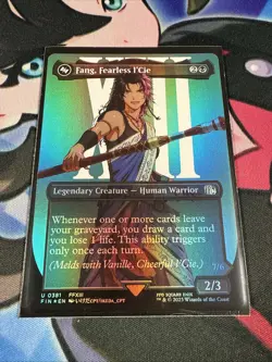 MTG: Fang, Fearless l'Cie (Borderless) Final Fantasy Foil - Image 4