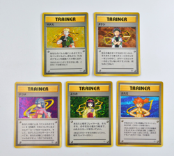 Misty Erika Sabrina Brock Lt SurgePokemon Card Japanese 1998 Gym Heroes Trainer - Image 1