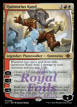 Quintorius Kand 1x FOIL Lost Caverns of Ixalan MTG LCI Mythic MINT red white - Image 1