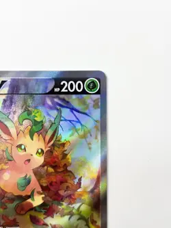 Pokemon TCG Chinese Sword & Shield CS4aC 134 SR Leafeon V Holo Alt Art Card - Image 4