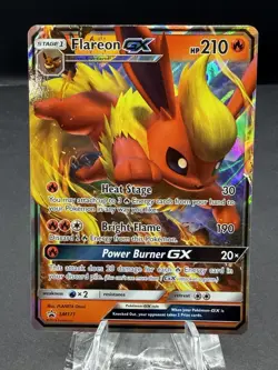 Flareon GX SM171 Sun & Moon Black Star Promo Holo Pokemon Card - Image 1