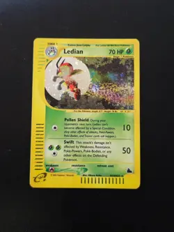 Pokemon Card Ledian H14/H32 Skyridge Cosmos Holo ENG Inglese NM Introvabile - Image 1