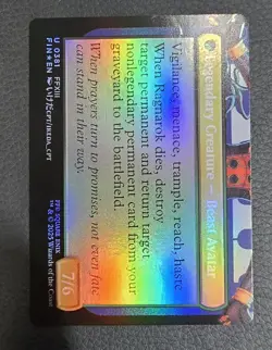 Fang, Fearless l'Cie (Borderless) Final Fantasy Foil MTG NM Magic Card - Image 2